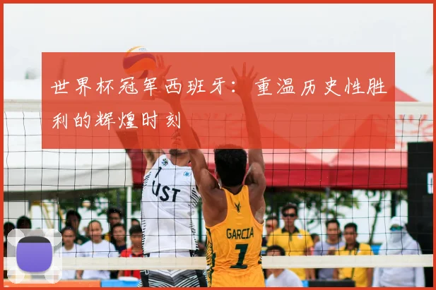 世界杯冠军西班牙：重温历史性胜利的辉煌时刻