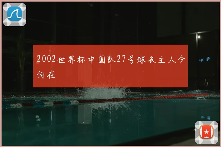 2002世界杯中国队27号球衣主人今何在