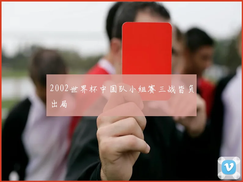 2002世界杯中国队小组赛三战皆负出局